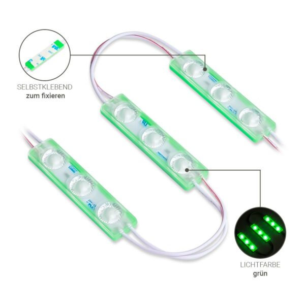 Dimmbares 12 Volt LED Modul grün