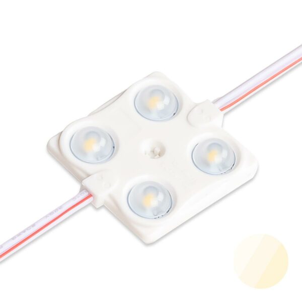 LED Modul neutralweiß 4500 Kelvin DC12 Volt SMD2835 1,44 Watt IP68 120lm 160°Abstrahlwinkel