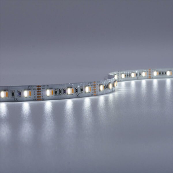 RGB+CCT LED Streifen 2400 - 6500 Kelvin IP20 5 Meter 12 Volt