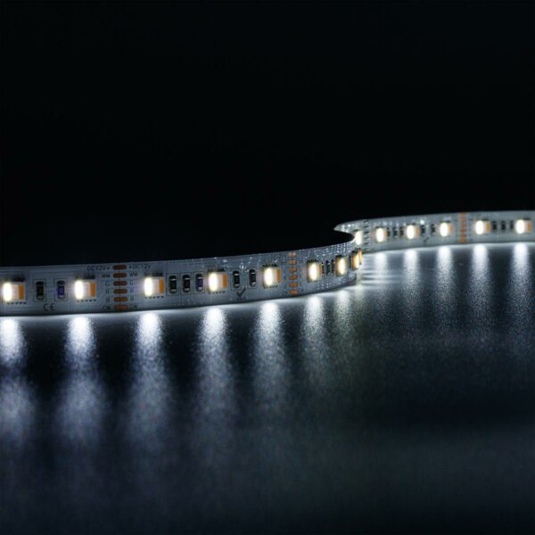 RGB+CCT LED Streifen 2400 - 6500 Kelvin IP20 5 Meter 12 Volt