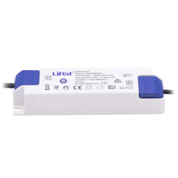 Lifud LF-GIR030YM0600H LED Treiber 25,2 Watt 25-42 Volt 600mA Konstantstrom CC