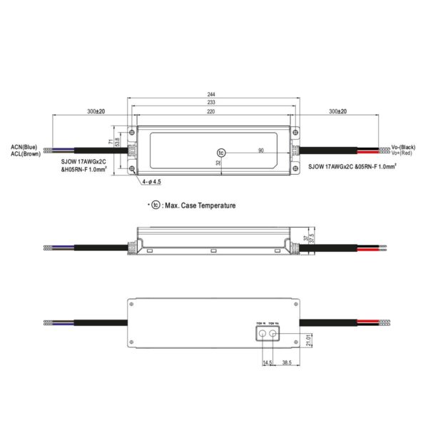 Meanwell ELG-200-12A-3Y