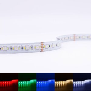 24 Volt RGB+CCT LED Streifen 25,5 Watt/m IP54 5Meter