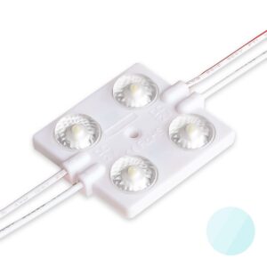 12 Volt LED Modul 2 Watt kaltweiß 6500 Kelvin 175° IP67