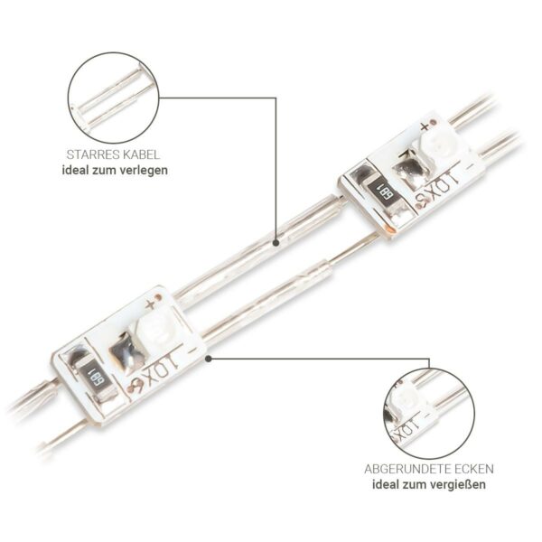 LED Modul grün zum Vergiessen