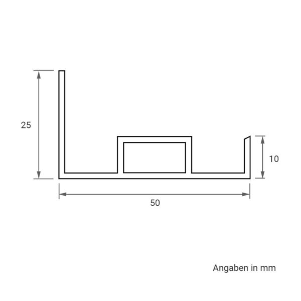 24 Volt RGB+CCT LED Panel Set 120x60cm in weiß Aufbaurahmen mit Maße