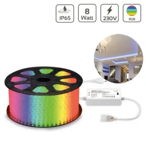 RGB LED Streifen 230 Volt