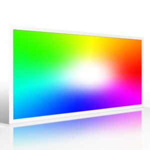 LED Panel 60×120 cm RGB+CCT 60 Watt 24 Volt weiß flimmerfrei