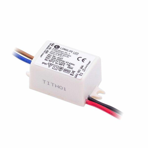 12 Volt Mini Netzteil 5 Watt 4,17 Ampere IP67