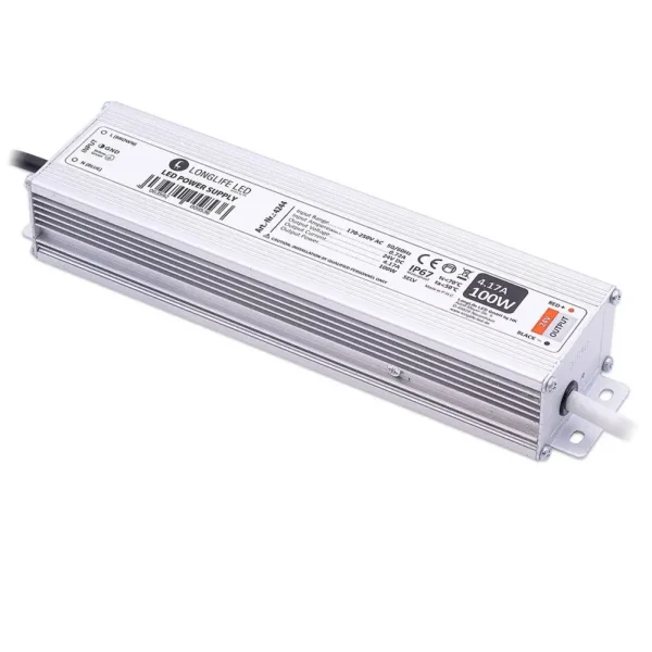 24 Volt LED Netzteil 100 Watt 4,17A IP67