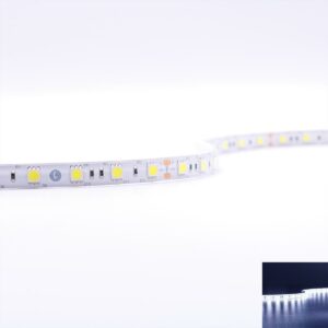 24 Volt LED Strip Kaltweiß 6000 Kelvin 5 Meter 14,4W/m 60LED/m IP65