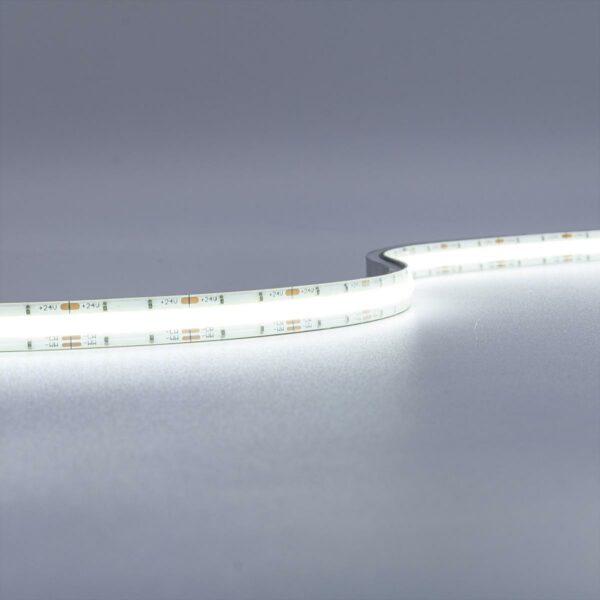 COB LED Streifen CCT 24 Volt dualweiß IP65 640LED/m 5 Meter 8W/m 10mm breit Lichtfarbe einstellbar Warm-Kaltweiß 2700-6500K