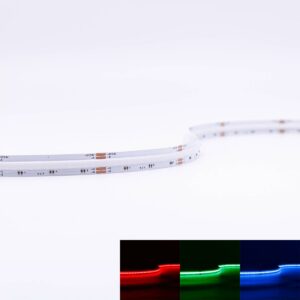 COB RGB LED Streifen 24 Volt 5 Meter 15 Watt/m 840LED/m 10mm breit Schutzart IP20 für Innenanwendungen