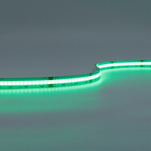 COB RGB LED Streifen 24 Volt 5 Meter 15 Watt/m 840LED/m 10mm breit Schutzart IP20 für Innenanwendungen