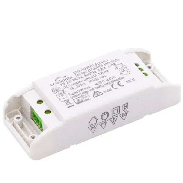 Eaglerise EIP009C0300LSD1L LED Treiber 9 Watt 18-30 Volt 300mA IP20 Triac dimmbar