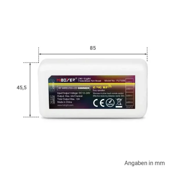 FUT036 Mi Light MiBoxer LED Dimmer Controller