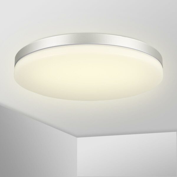 Flache LED Deckenleuchte rund warmweiß 16 Watt Ø330mm 3000 Kelvin