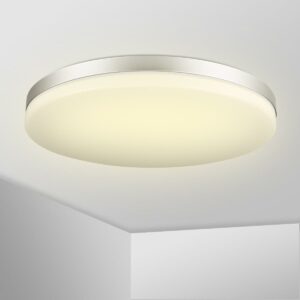 Flache LED Deckenleuchte rund warmweiß 24 Watt Ø380mm 3000 Kelvin