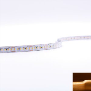 LED Band für indirekte Beleuchtung Warmweiß 2700 Kelvin 24 Volt CRI9014W/m 240LED/m 8mm IP65