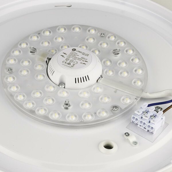 LED Deckenleuchte rund Ø410mm 4000 Kelvin 24 Watt neutralweiß