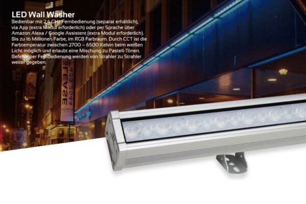 LED Fassadenbeleuchtung MiBoxer RL1-24 Wallwasher WiFi 24 Watt