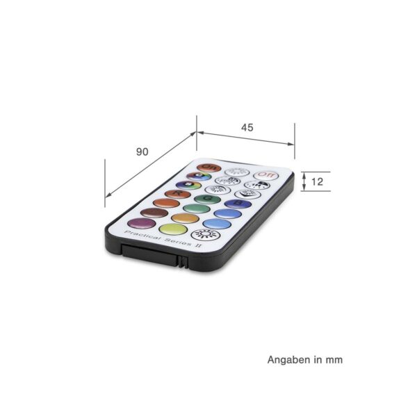 LED GU10 Leuchtmittel RGB+WW 3 Watt mit Fernbedienung