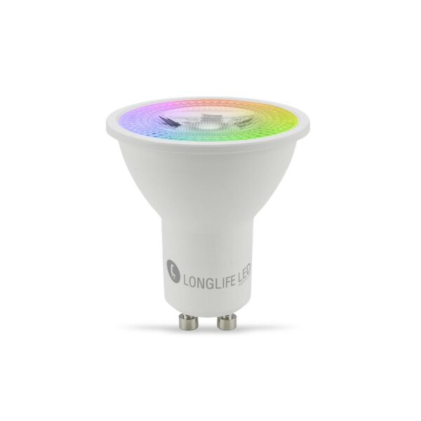 LED GU10 Leuchtmittel RGB+WW 3 Watt mit Fernbedienung