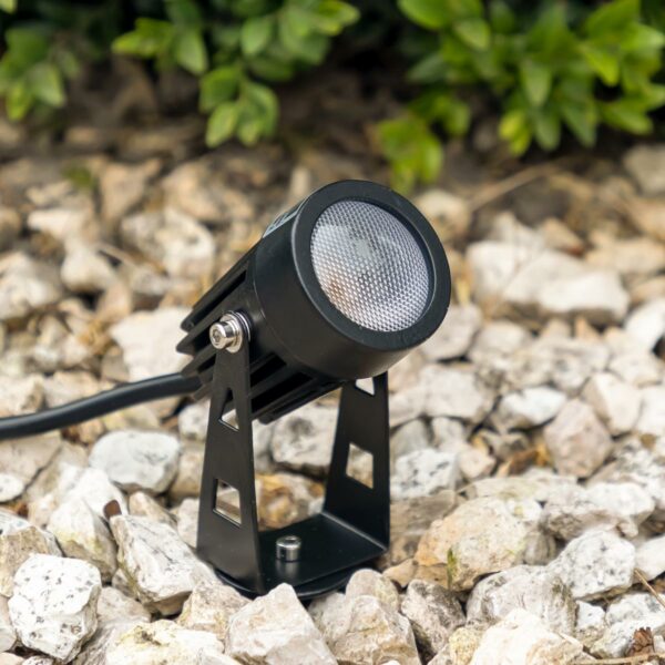 LED Gartenstrahler warmweiß mit Erdspieß IP65