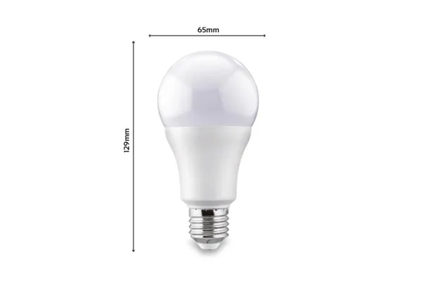 LED Leuchtmittel E27 15 Watt A65 matt 2700 Kelvin warmweiss 1350lm ersetzt 100 Watt