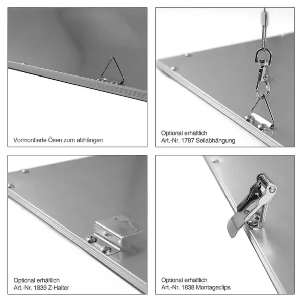 LED Panel 30 x 150 cm warmweiss 230 Volt