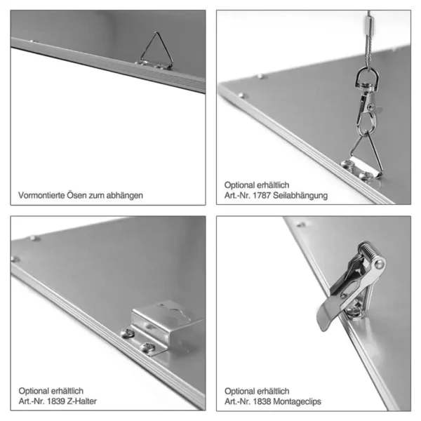 LED Panel 30 x 30 cm kaltweiß