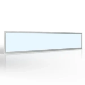 LED Panel 30 × 150 cm kaltweiß 230 Volt silber