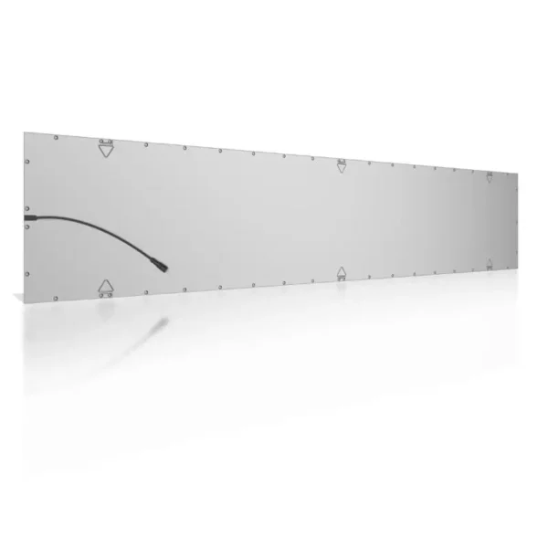 LED Panel 30 × 150 cm kaltweiß 230 Volt silber