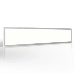 LED Panel 30 × 150 cm neutralweiss 230 Volt silber