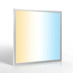 LED Panel 60 x 60 cm CCT 230 Volt silber