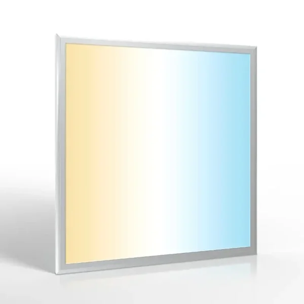 LED Panel 60 x 60 cm CCT 230 Volt silber