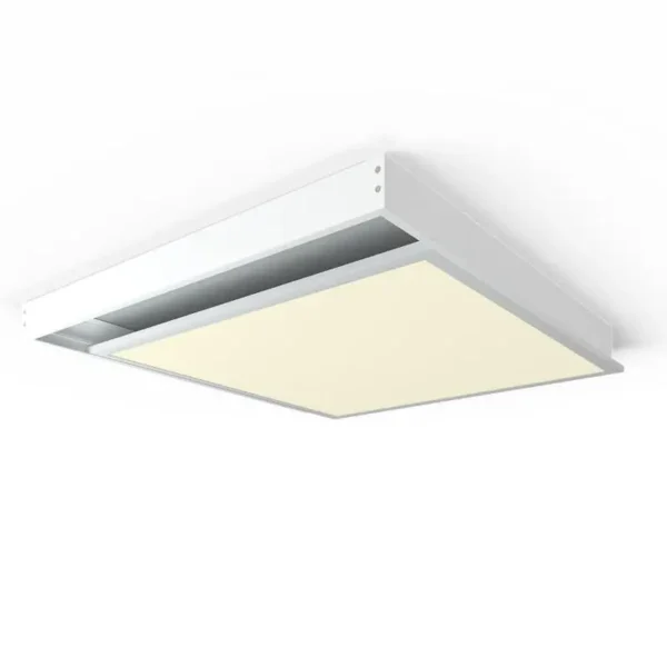 LED Panel Aufbaurahmen 62 x 62 cm in weiß