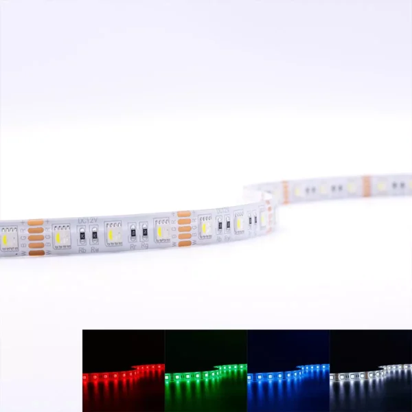 LED Streifen 12V RGBW dimmbar mit kaltweiß