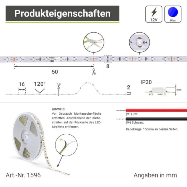 IP20 4,8 Watt für Innenanwendungen