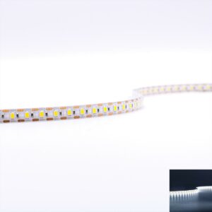 LED Streifen kaltweiß 6000 Kelvin 24 Volt Schutzart IP 65 Single Cut 5 Meter 15W/m 120LED/m 8mm