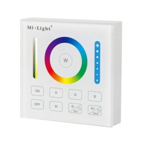 MiBoxer B0 Wandschalter 2.4 GHz für RGB + CCT Beleuchtung Batteriebetrieb 3 Volt