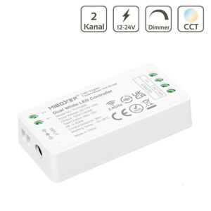 MiBoxer FUT035S CCT LED Controller Mini 2 Kanal 12 / 24 Volt