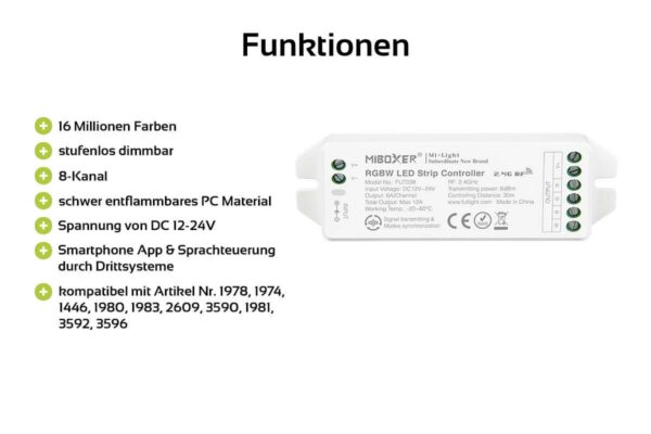 MiBoxer FUT038 M RGBW LED Controller