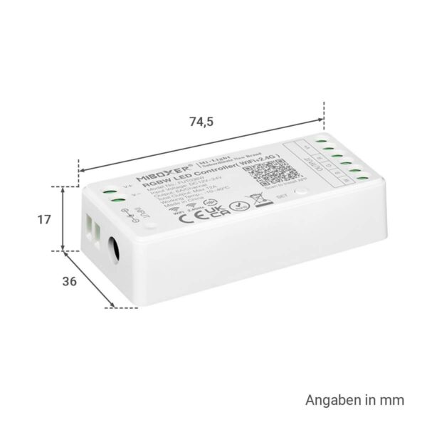 MiBoxer FUT038W LED Controller 4 Kanal RGBW