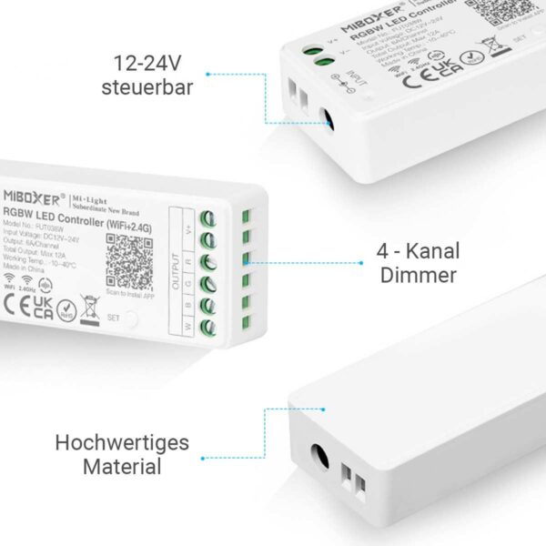 MiBoxer FUT038W LED Controller 4 Kanal RGBW