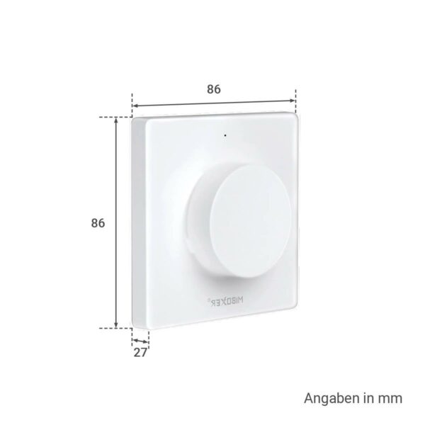 MiBoxer K1 Wandschalter Dimmer Dimmen Schalten batteriebetrieben