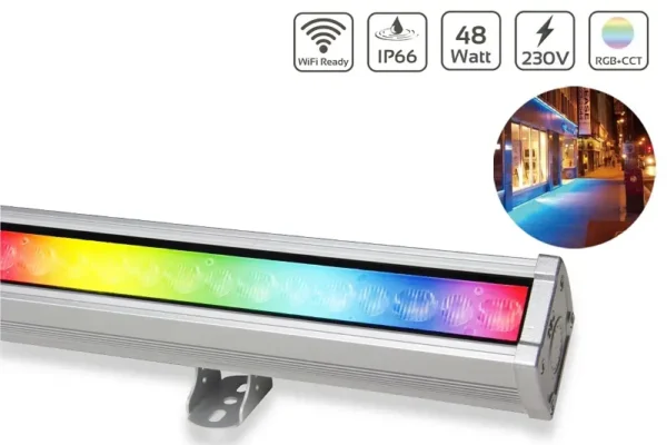 MiBoxer RL2-48 RGB+CCT LED Wallwasher Fassadenstrahler