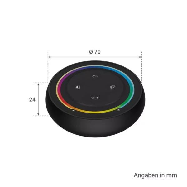 MiBoxer S2-B RGB+CCT Funk Wandschalter für LED Leuchtmittel