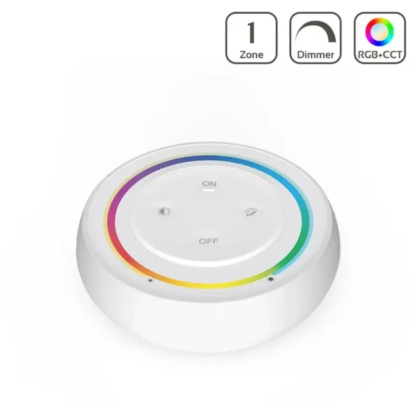 MiBoxer S2-W RGB+CCT Funk Wandschalter für LED Leuchtmittel in weiß