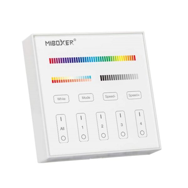 Miboxer B4 Wandschalter 2.4 GHz für RGB + CCT Beleuchtung